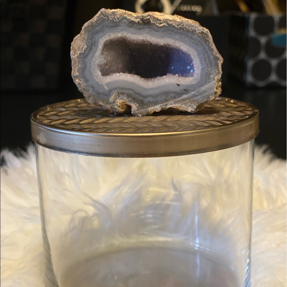 Amethyst Geode Storage Container